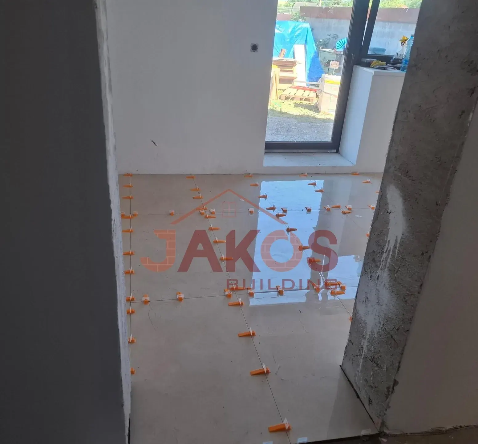 Pokládka přibližně 200 m² dlažby v Prostějově, fotografie 2